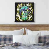 Scooby-Doo | Scared Shaggy Canvas Afdruk (Insitu (Slaapkamer))