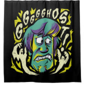 Scooby-Doo | Scared Shaggy Douchegordijn (Voorkant)