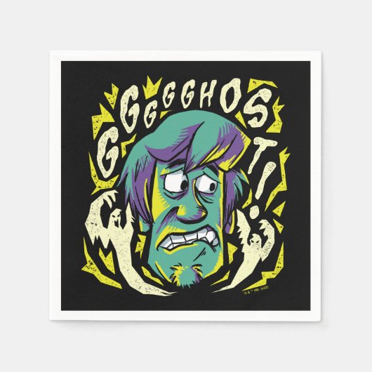 Scooby-Doo | Scared Shaggy Servet (Voorkant)