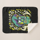 Scooby-Doo | Scared Shaggy Sherpa Deken (Voorkant (horizontaal))