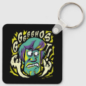 Scooby-Doo | Scared Shaggy Sleutelhanger (Achterkant)