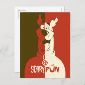 Scooby-Doo "Scary Fun" Briefkaart (Voorkant / Achterkant)