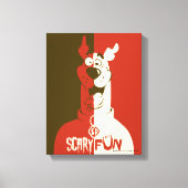 Scooby-Doo "Scary Fun" Canvas Afdruk (Voorkant)