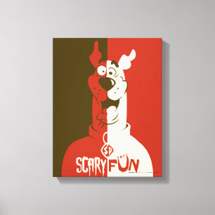 Scooby-Doo "Scary Fun" Canvas Afdruk