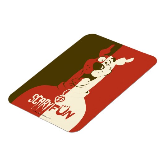 Scooby-Doo "Scary Fun" Magneet (Linkerzijde)