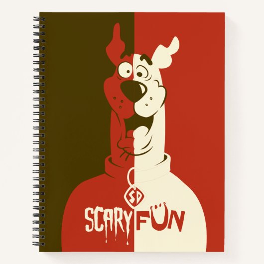 Scooby-Doo "Scary Fun" Notitieboek (Voorkant)
