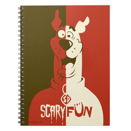 Scooby-Doo "Scary Fun" Notitieboek (Voorkant)