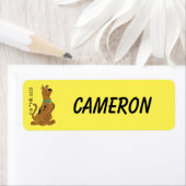 Scooby-Doo Schattige dan Schattigee Kinderen Etiket (Insitu)