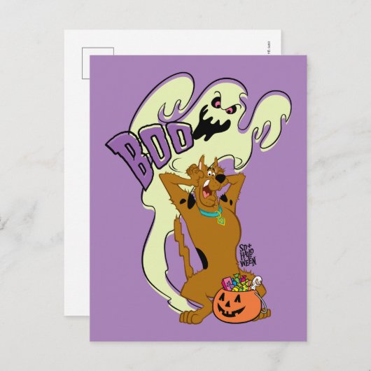 Scooby-Doo | Scooby-Doo Boo Briefkaart (Voorkant / Achterkant)