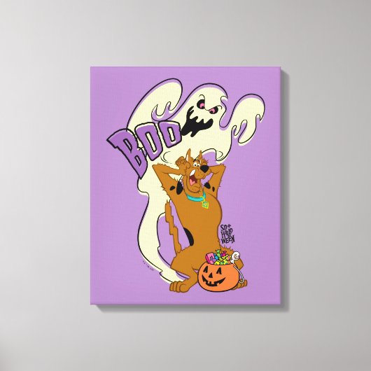 Scooby-Doo | Scooby-Doo Boo Canvas Afdruk (Voorkant)
