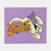 Scooby-Doo | Scooby-Doo Boo Fleece Deken (Voorkant (Horizontaal))