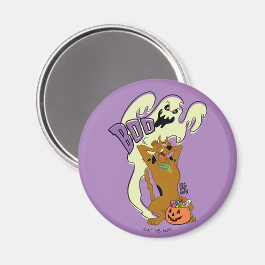 Scooby-Doo | Scooby-Doo Boo Magneet (Voorkant / Achterkant)