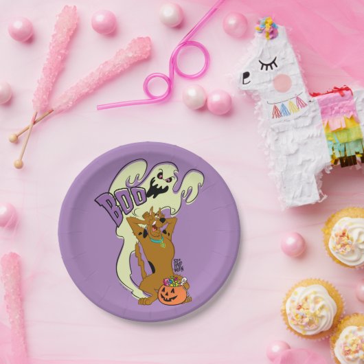 Scooby-Doo | Scooby-Doo Boo Papieren Bordje (Feest)