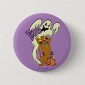 Scooby-Doo | Scooby-Doo Boo Ronde Button 5,7 Cm (Voorkant)