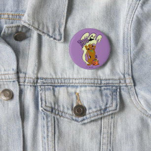 Scooby-Doo Scooby-Doo Boo Ronde Button 5,7 Cm