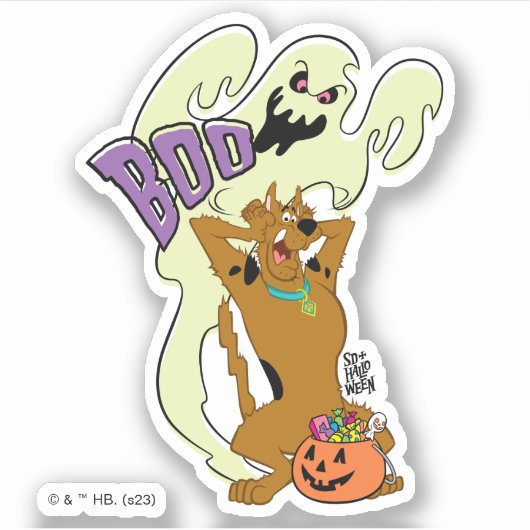 Scooby-Doo | Scooby-Doo Boo Sticker (Voorkant)