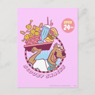 Scooby-Doo "Scooby Snacks" Briefkaart