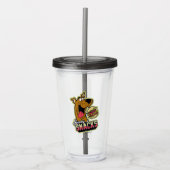 Scooby-Doo "Scooby Snacks" Logo Acryl Drinkbeker (Voorkant)