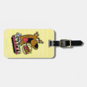 Scooby-Doo "Scooby Snacks" Logo Bagagelabel (Voorkant horizontaal)
