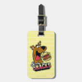 Scooby-Doo "Scooby Snacks" Logo Bagagelabel (Voorkant verticaal)