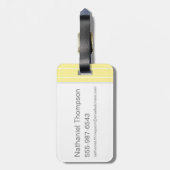 Scooby-Doo "Scooby Snacks" Logo Bagagelabel (Achterkant verticaal)