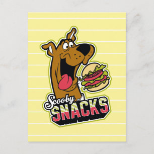 Scooby-Doo "Scooby Snacks" Logo Briefkaart