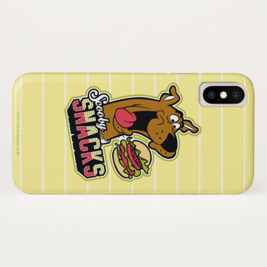 Scooby-Doo "Scooby Snacks" Logo Case-Mate iPhone Case (Achterkant (horizontaal))