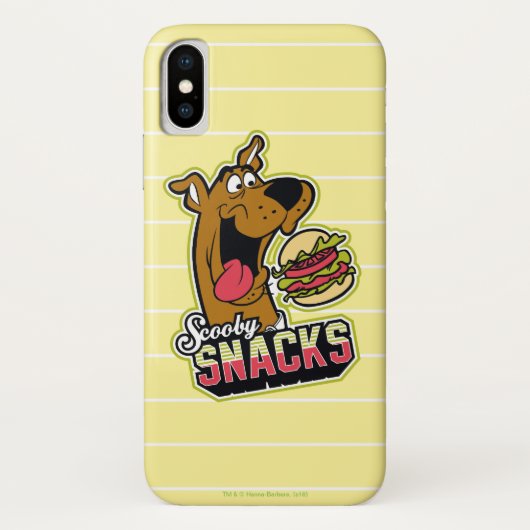 Scooby-Doo "Scooby Snacks" Logo Case-Mate iPhone Case (Achterkant)