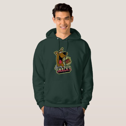 Scooby-Doo "Scooby Snacks" Logo Hoodie (Voorkant volledig)