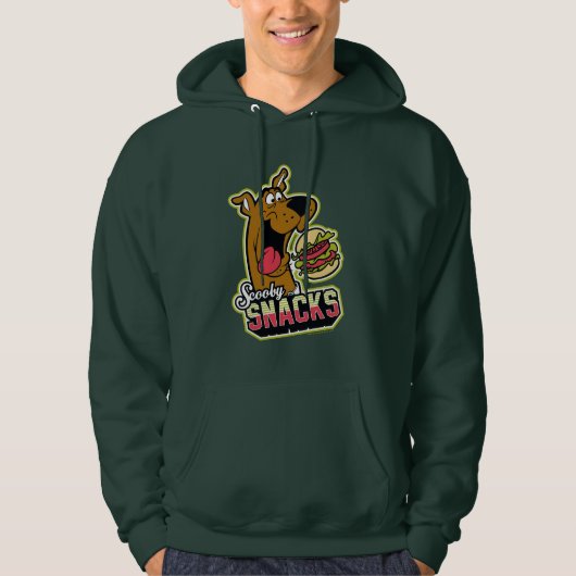 Scooby-Doo "Scooby Snacks" Logo Hoodie (Voorkant)