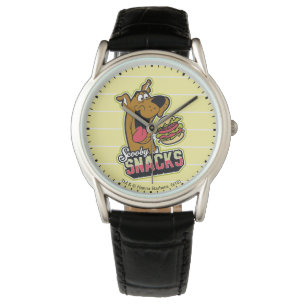 Scooby-Doo "Scooby Snacks" Logo Horloge