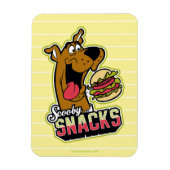 Scooby-Doo "Scooby Snacks" Logo Magneet (Verticaal)