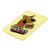 Scooby-Doo "Scooby Snacks" Logo Magneet (Linkerzijde)