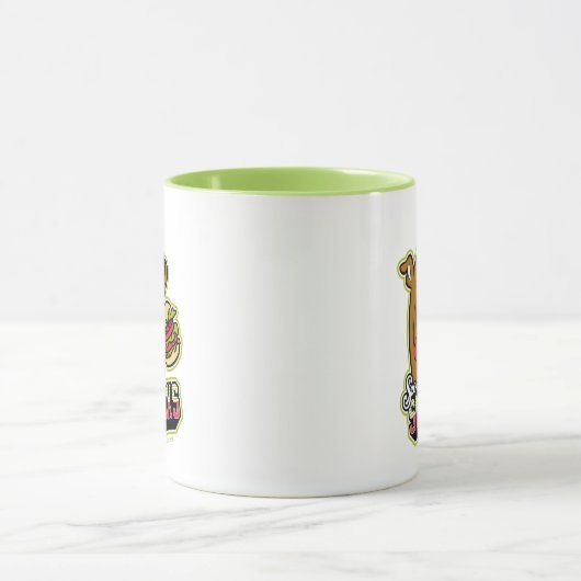 Scooby-Doo "Scooby Snacks" Logo Mok (Midden)