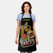 Scooby-Doo "Scooby Snacks" Logo Schort (Gedragen)