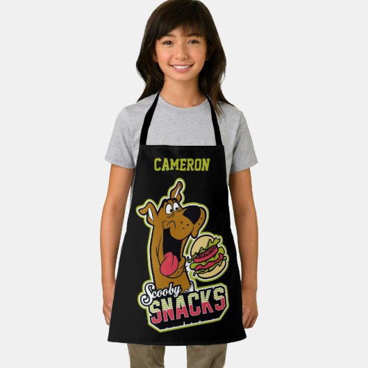 Scooby-Doo "Scooby Snacks" Logo Schort (Insitu)