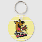 Scooby-Doo "Scooby Snacks" Logo Sleutelhanger (Voorkant)
