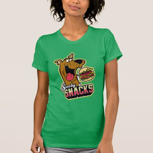 Scooby-Doo "Scooby Snacks" Logo T-shirt (Voorkant)