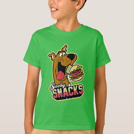 Scooby-Doo "Scooby Snacks" Logo T-shirt (Voorkant)