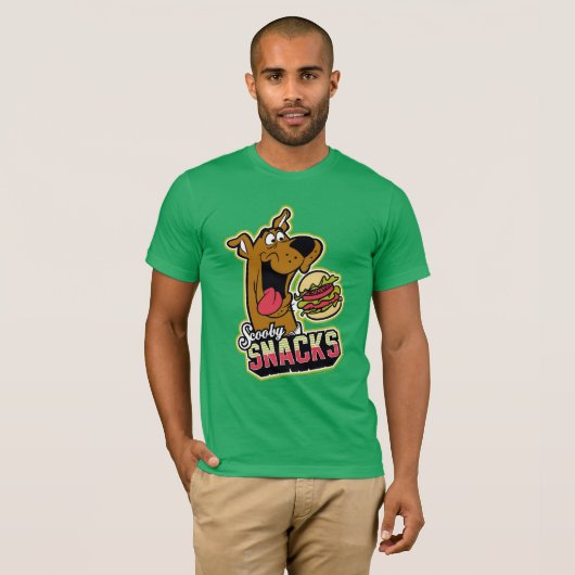 Scooby-Doo "Scooby Snacks" Logo T-shirt (Voorkant volledig)