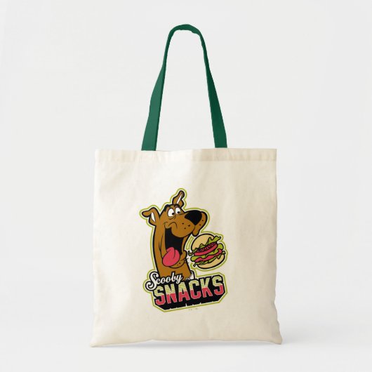 Scooby-Doo "Scooby Snacks" Logo Tote Bag (Voorkant)