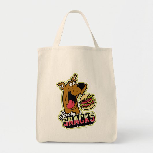 Scooby-Doo "Scooby Snacks" Logo Tote Bag (Voorkant)