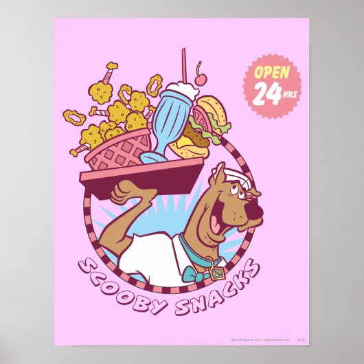 Scooby-Doo "Scooby Snacks" Poster (Voorkant)