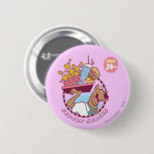 Scooby-Doo "Scooby Snacks" Ronde Button 5,7 Cm (Voorkant /achterkant)