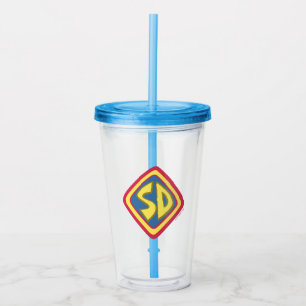 Scooby-doo "SD"-pictogram Acryl Drinkbeker