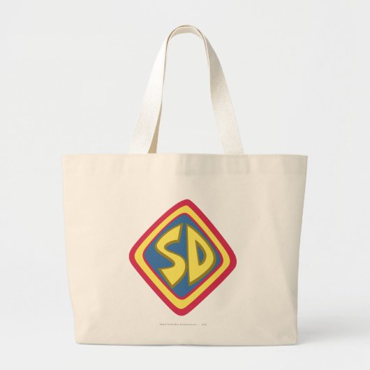 Scooby-Doo "SD"-pictogram Grote Tote Bag (Voorkant)