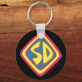 Scooby-Doo "SD"-pictogram Sleutelhanger (Achterkant)