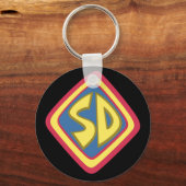 Scooby-Doo "SD"-pictogram Sleutelhanger (Voorkant)