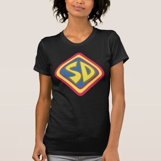 Scooby-Doo "SD"-pictogram T-shirt (Voorkant)