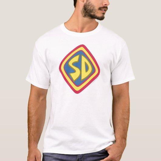 Scooby-Doo "SD"-pictogram T-shirt (Voorkant)